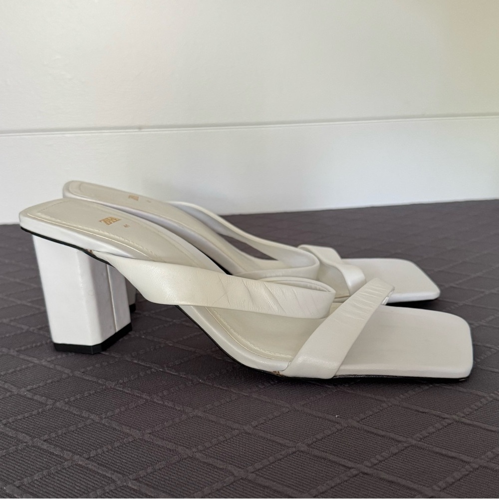 Zara Women's Elegant White Heels, Women’s 41 - Picture 3 of 4